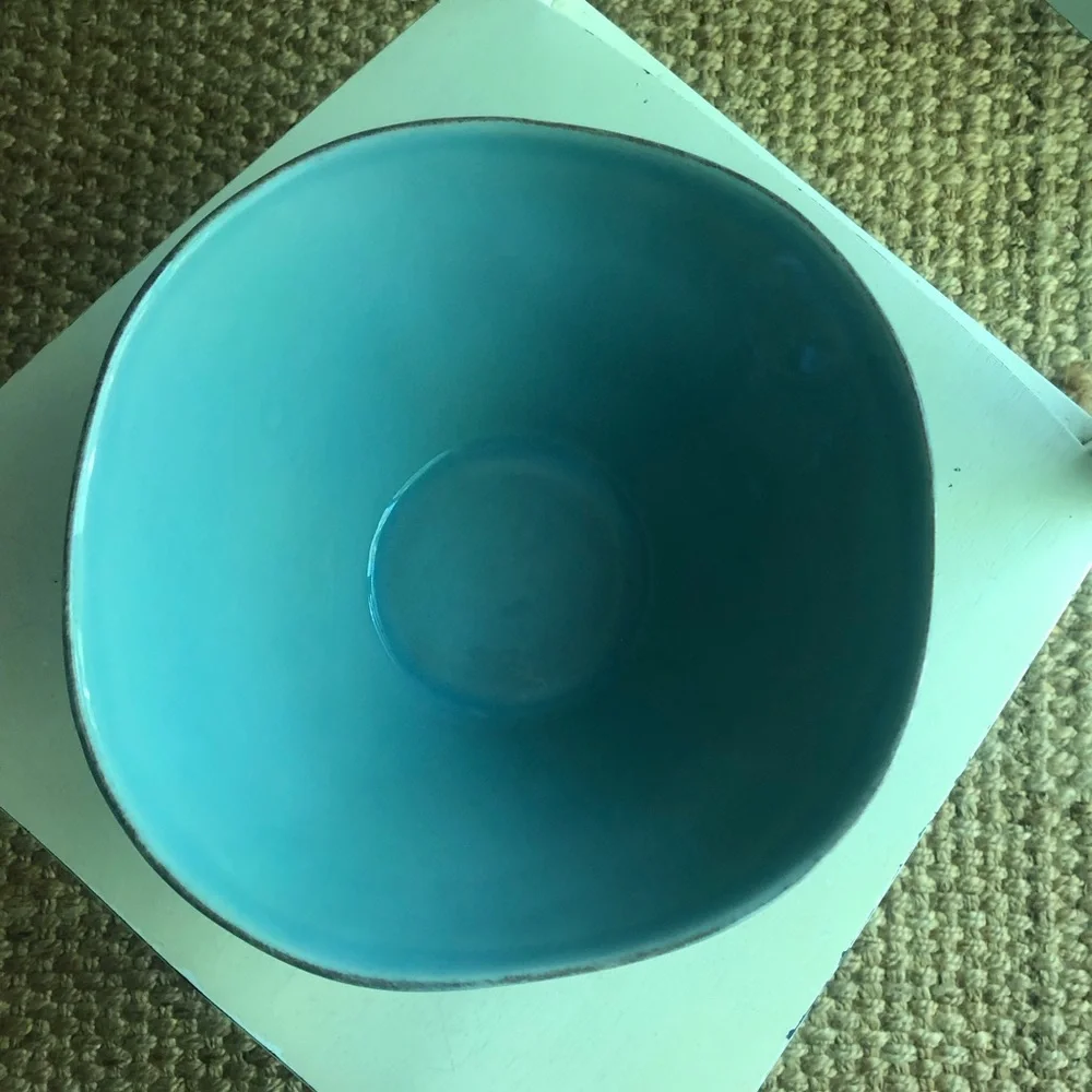 New: Crate & Barrel Marin Stonewear Serving Bowl.